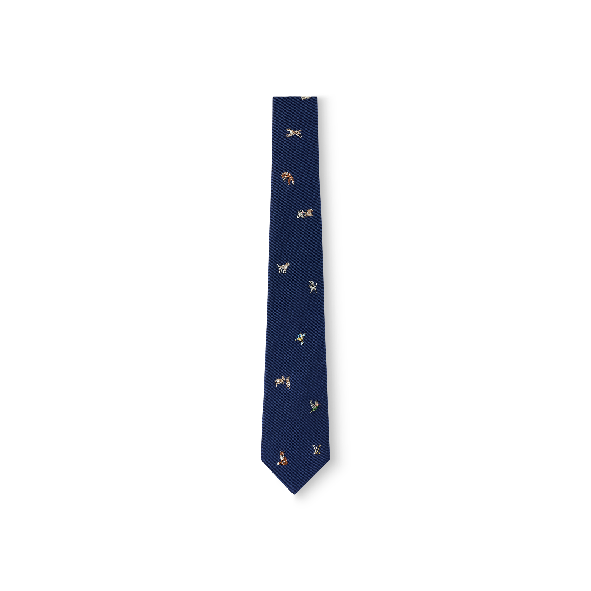 Animal Blason Tie S00 - Men - Accessories | LOUIS VUITTON ®
